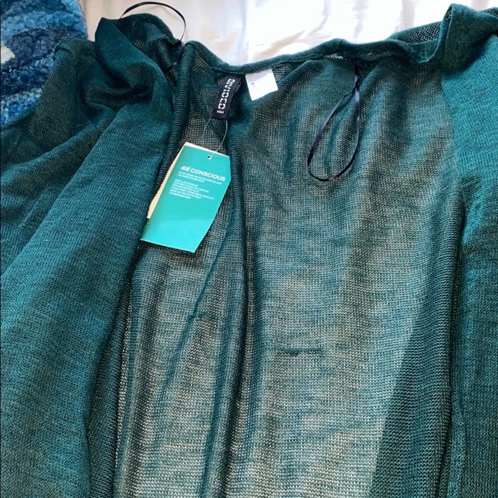 NWT Green Cardigan